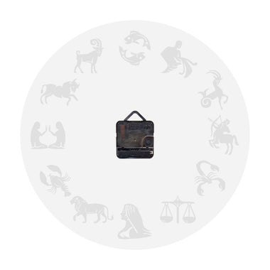 Astrology Art Wall Clock Star Signs Bedroom Nuesery Wall Decor Modern Wall Clock Zodiac Sign Wall Watch Clock Gift