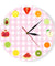 12 Different Kinds Of Fruit Wall Clock Fresh Fruit Slice Decorative Clcok Modern Colorful Home Decor Living Room Wall Watch