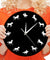 Wild and Free Running Horse Animal Wall Decor Clock Cowboy Horserider Decorative Wall Clock Minimalist Design Horse Wall Watch