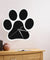 Dog Paw Wall Clock Puppy Pet Foot Wall Art Pet Clinic Pet Shop Home Decor Wall Clock Doggy Paw Charm Dog Loss Pet Memorial Gift