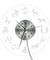 Zodiac Sign LED Light Wall Art Home Decor Wall Clock With Colorful Backlight Glow In Dark Vintage Design Illuminated Wall Clock