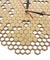 Honeycomb Wood Geometric Wall Clock Hexagon Minimalist Living Room Decor Hanging Natural Rustic Clock Wall Watch Bee Lovers Gift