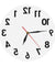 Reverse Wall Clock Unusual Numbers Backwards Modern Decorative Clock Watch Excellent Timepiece For Your Wall