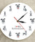 I Love Schauzer Wall Decor Hanging Wall Watch Miniature Schnauzer Cartoon Style Printed Wall Clock Schnauzer Owners Home Decor