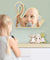 Magical Children Mirror Sleeping Swan Wood and Acrylic Make-up Mirror Baby Kids Girl Room Swan Princess Decorative Wall Mirror