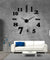 Modern DIY Mute Large Wall Clock Home Decor Office 3D Mirror Surface Wall Sticker Clocks Giant Frameless Decorative Clock Watch