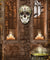 Day of the Dead Sugar Skull Wall Clock Dia de los muertos Skeleton Flowers Non Ticking Clock Halloween Mexican Tradition Artwork