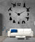 Yoga Large Wall Clocks Mirror Effect Living Room DIY Wall Clock Meditation Zen Wall Art Home Decoration Frameless Clock Watch