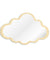 Cloud Mirror Wooden Engraved Acrylic Wall Mirror For Living Room Frameless Children Safety Mirror Hanging Make-up Mirror