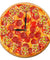 Italian Pepperoni Pizza Wall Clock Italian Restaurant Pizza Design Clock Pizzeria Pasta Diner Chef Vintage Gift Sign Clock Watch