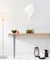 Hot Air Balloon Decoration Hanging Safety Mirror Arylic Wall Mirror With Wooden Back Hanging Wall Mirror For Living Room