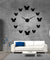 Frameless DIY Wall Clock 3D Mirror Butterflies Wall Watch Large Wall Clock For Living Room Bedroom Home Decor Big Time Clock