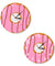 Colorful Printed Doughnut Wall Clock Kawaii Dessert Sweets Modern Wall Clock Bakery Business Sign Wall Decor Donut Lover Gift