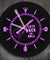 Rocking Guitar LED Lighted Wall Watch Rock n Roll Neon Effect Wall Clock Music Studio Room Pub Bar Wall Art Luminous Wall Clock
