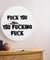Hilarious Rude Mature Sweary Wall Clock F F F Snarky Conversation Offensive Wall Clock Funny Clock Wall Watch Joke Curse Gift