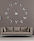 Weightlifting Fitness Room Wall Decor DIY Giant Wall Clock Mirror Effect Powerlifting Frameless Large Wall Clock GYM Wall Watch