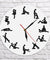 Sexual Positions Wall Clock Adult Sex Game 24 Hours Sex Dirty Smut Humor Wall Art Decorative Living Room Clock Bachelorette Gift