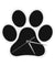 Dog Paw Wall Clock Puppy Pet Foot Wall Art Pet Clinic Pet Shop Home Decor Wall Clock Doggy Paw Charm Dog Loss Pet Memorial Gift