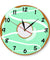 Colorful Printed Doughnut Wall Clock Kawaii Dessert Sweets Modern Wall Clock Bakery Business Sign Wall Decor Donut Lover Gift