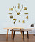Modern DIY Mute Large Wall Clock Home Decor Office 3D Mirror Surface Wall Sticker Clocks Giant Frameless Decorative Clock Watch