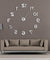 Backwards DIY Large Wall Clock Modern Design Reverse Numbers Frameless Wall Watch Luxury Mirror Effect Big Needle Reverse Clock