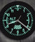 Altimeter Neon Sign LED Wall Clock Altitude Meter Tracking Pilot Air Plane Altitude Measurement Modern Wall Clock Watch Gag Gift