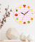 12 Different Kinds Of Fruit Wall Clock Fresh Fruit Slice Decorative Clcok Modern Colorful Home Decor Living Room Wall Watch