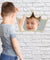 King of Crown Decorative Wall Mirror Wood and Acrylic Queen Princess Crown Safety Mirror Kid Room Baby Mirror Gift For Her