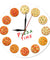 Different Tastes Pizza Time Modern Wall Clock Italy Dreams Kitchen Home Decor Neapolitan Style Italian Food Art Gastronome Gifts