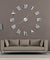 Modern DIY Large Wall Clock 3D Mirror Surface Sticker Home Decor Art Giant Wall Clock Watch With Roman Numerals Big Clock