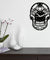 Day of the Dead Sugar Skull Wall Clock Mexican Skull Dia de Muertos Wall Clock Floral Candy Skull Decorative Hanging Wall Watch