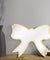 Butterfly Tie Acrylic Wall Mirror With Wooden Back  Cosmetic Make-up Mirror Girl Room Nursery Hanging Wall Decor Gift For Her