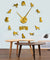 Adorable Different Dog Breeds Large Wall Art Home Decor Kennel Clubs Wall Clock DIY Giant Living Room Clock Dog Pet Owners Gift