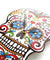 Mexican Dia De Los Muertos Day of the Dead Wall Clock Floral Skull Modern Wall Clock Candy Sugar Skull Halloween Wall Decor