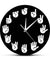 American Sign Language Wall Clock ASL Gesture Modern Clock Watch Equivalents Of The Hours Made Exclusively For The Deaf-mute