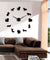 DIY Dachshund Wall Art Wiener-Dog Puppy Dog Pet Frameless Giant Wall Clock With Mirror Effect Sausage Dog Large Clock Wall Watch
