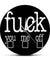 Adult Content F Wall Clock F#*k Decisions Offensive Wall Clock Mature Curse Words Simple Modern Clock Sweary Rude Fuuny Gifts