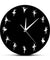 Ballet Time Wall Clock Ballerina Dancers Minimalist Design Dance Studio Wall Decor Modern Wall Clock Dancing Lovers Art Gift