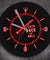 Rocking Guitar LED Lighted Wall Watch Rock n Roll Neon Effect Wall Clock Music Studio Room Pub Bar Wall Art Luminous Wall Clock