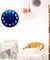 Colorful Printed Jellyfish Wall Clock Home Decor Sea Jellies Decorative Living Room Wall Watch Marine Animals Nursery Wall Art