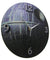 Death Star Pattern Round 3D Wall Clock Fictional Mobile Space Sations Kids Bedroom Decor Modern Non-ticking Planet Wall Clock