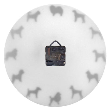 Different Dog Breeds Minimalist Design Modern Wall Clock Nursery Kid Room Puppy Pets Wall Decor Clock Watch Vet Clinic Dog Clock