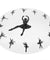 Ballerina Wall Clock Dancing Girl Modern Quartz Movement Decorative Wall Watch Dancing Studio Wall Art Ballet Gifts For Her