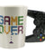 Game Over Coffee Mug 3D Game Controller Handle Office Coffee Ceramic Cup Mug Nerd Mug Gameboy Gamer Gift