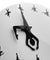 Ballerina Girl Wall Clock Dancing Lady Clock Hands Silent Movement Modern Wall Clock Dancing Room Decoration Swan Lake Art