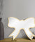 Butterfly Tie Wall Mirror With Wooden Back Nursery Wall Decor Hanging Wall Mirror For Living Room Unique Gift For Kids