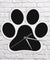 Dog Paw Wall Clock Puppy Pet Foot Wall Art Pet Clinic Pet Shop Home Decor Wall Clock Doggy Paw Charm Dog Loss Pet Memorial Gift