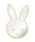Bunny Sleepy Eyes Makeup Mirror Cute Animal Sleeping Rabbit Wood & Acrylic Safety Wall Mirror Nursery Wall Decor For Kids