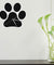 Dog Paw Wall Clock Puppy Pet Foot Wall Art Pet Clinic Pet Shop Home Decor Wall Clock Doggy Paw Charm Dog Loss Pet Memorial Gift
